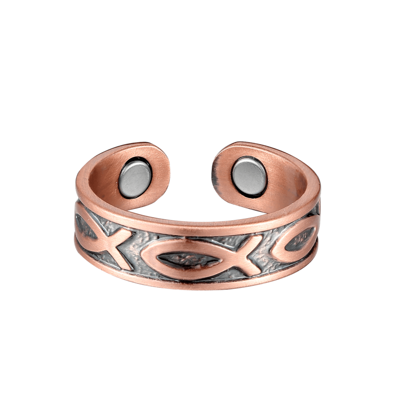 دبوس نحاسي مغناطيسي بنقش النسر