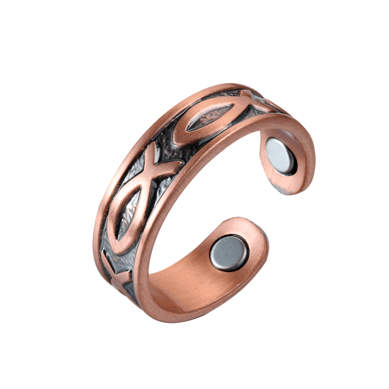 دبوس نحاسي مغناطيسي بنقش النسر