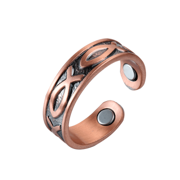 دبوس نحاسي مغناطيسي بنقش النسر