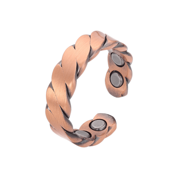 سوار مفتوح نحاسي مغناطيسي