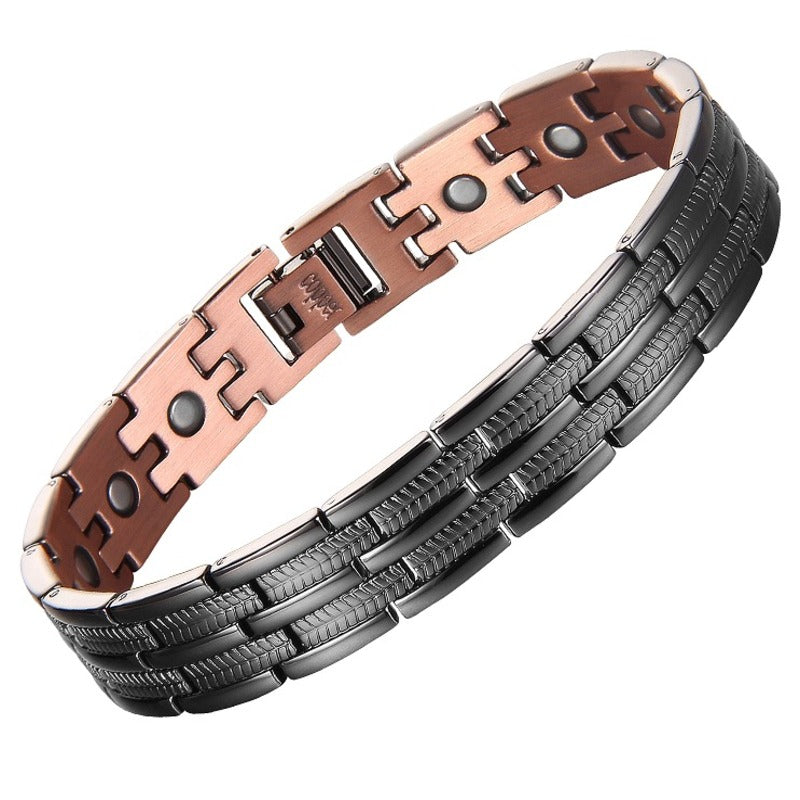 سوار نحاسي مغناطيسي متعدد الطاقة