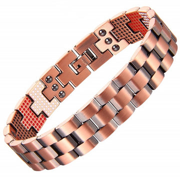 سوار نحاسي مغناطيسي كلاسيكي