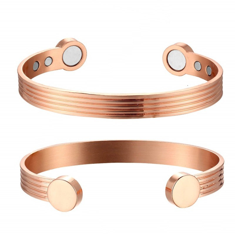 سوار نحاسي مرصع بالكريستال