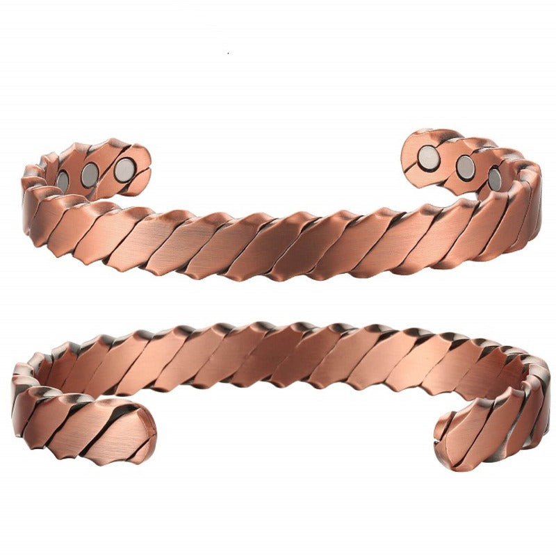 سوار نحاسي مغناطيسي حديث