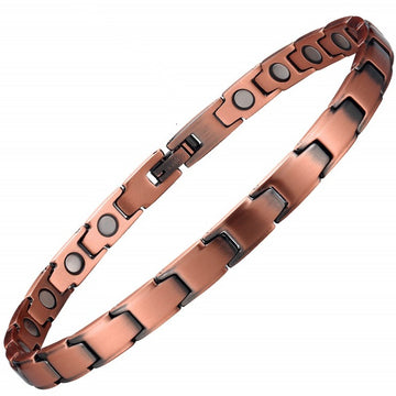 سوار مغناطيسي نحاسي بزخرفة الأسماك